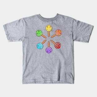 Lollipop Carousel Kids T-Shirt